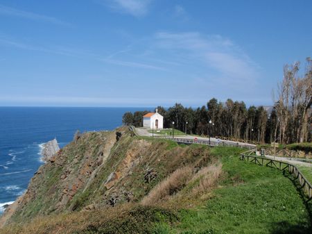Vista de la Hermita y del mirador del Espiritu Santo