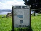 
			Vista del Cartel de Inicio de la Senda Norte
		