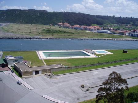Vista de las Piscinas de Agua Salada desde la bajada del Mirador del Espiritu Santo