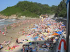 
			Vista de la Playa de Aguilar en temporada alta.
		